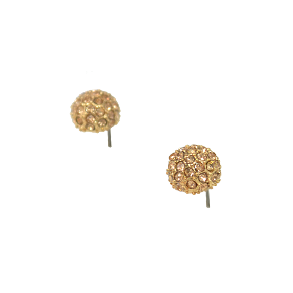 CRYSTAL BALL EARRINGS - product image  