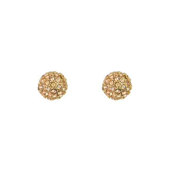 CRYSTAL BALL EARRINGS - product image  