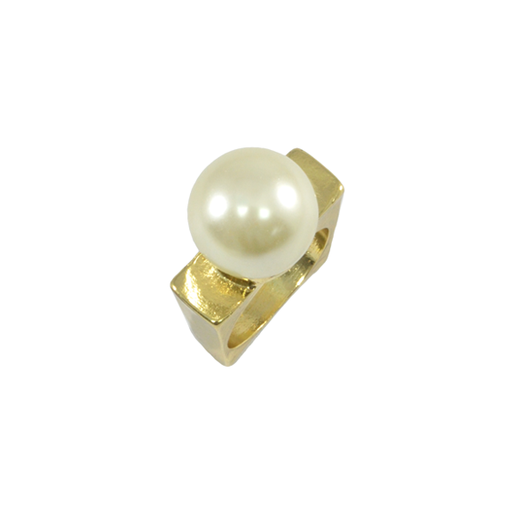 PEARL WITH SQUARE RING - product image  