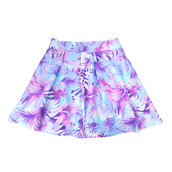 TROPICAL FLORAL SKIRT - product image  