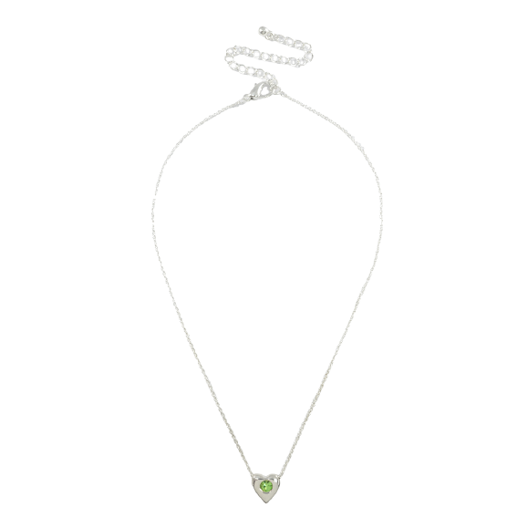 CRYSTAL HEART PENDANT NECKLACE - product image  