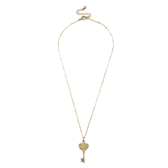 MINI KEY CHARM NECKLACE - product image  