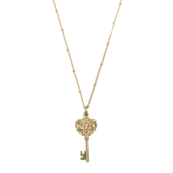 MINI KEY CHARM NECKLACE - product image  