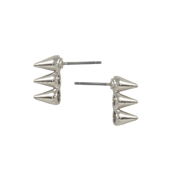 TRIPLE SPIKE EARRINGS - product image  