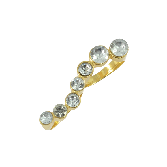 CRYSTAL DOUBLE RING - product image  