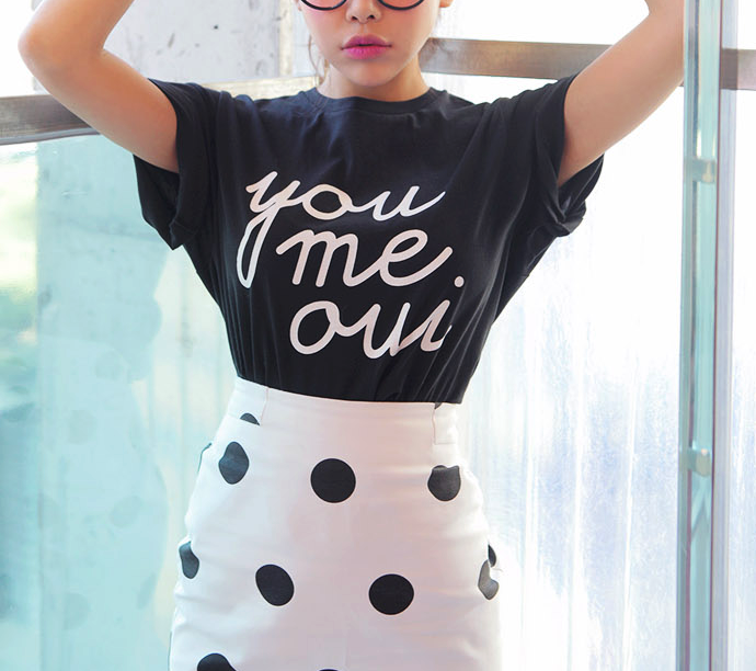 YOU ME OUI TEE - product image  