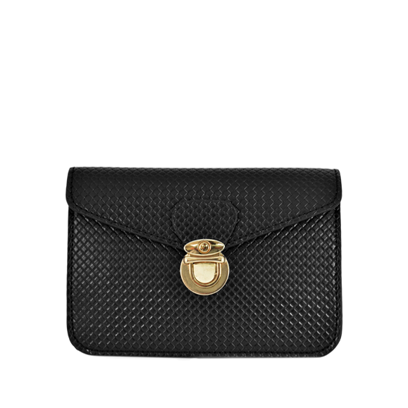 SNAKE PATTERN CLUTCH BAG - product image  