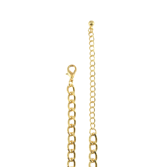CHAIN WITH CRYSTAL NECKLACE - product image  