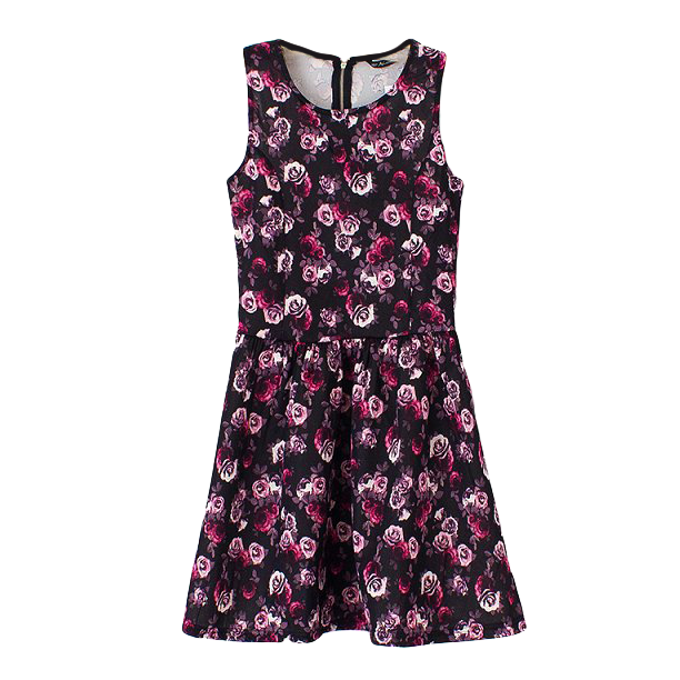 SKATER FLORAL DRESS - product image  