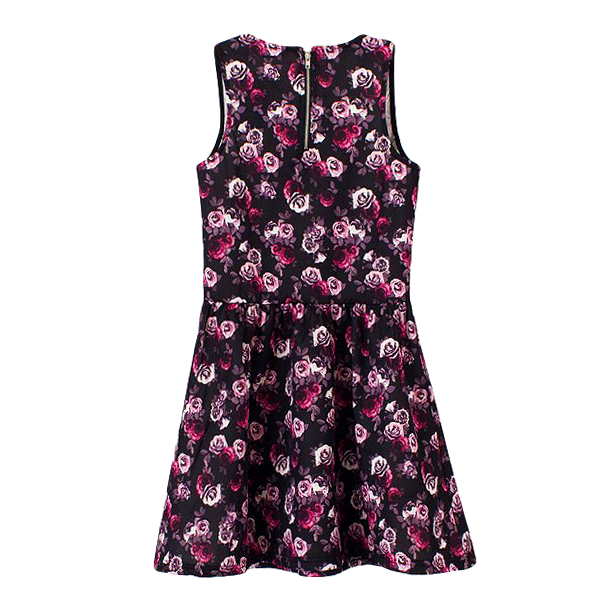 SKATER FLORAL DRESS - product image  