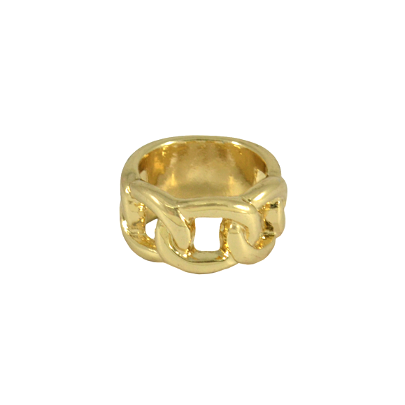 GOLD CHAIN RING - product image  