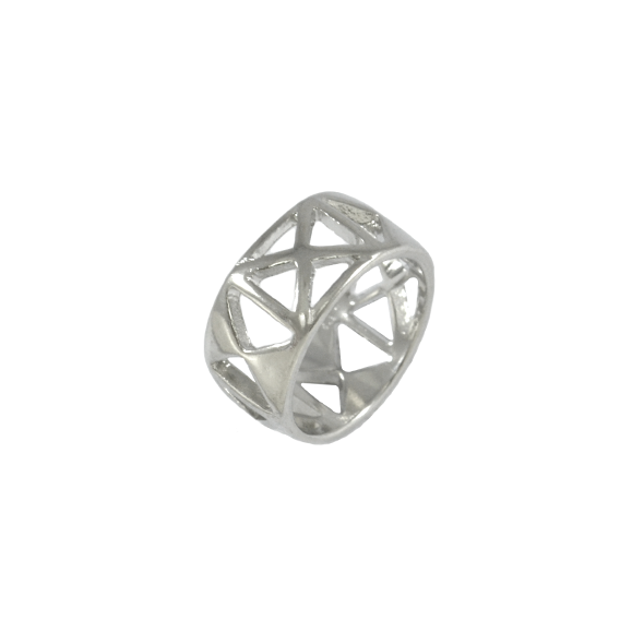 HOLLOW TRIANGLE  RING - product image  