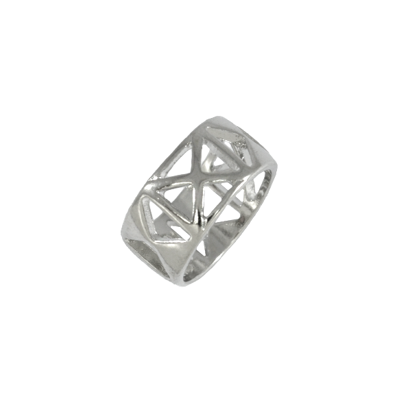 HOLLOW TRIANGLE  RING - product image  