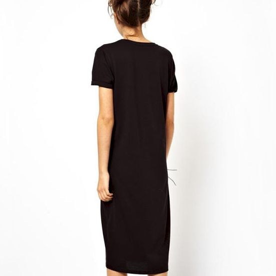 GOLDEN WORDS T-SHIRT DRESS - product image  