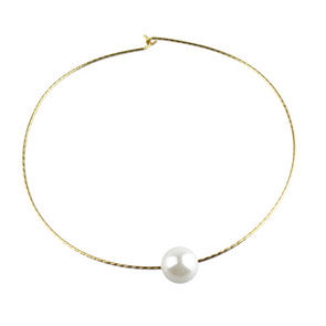 SINGLE PEARL COLLAR - product image  