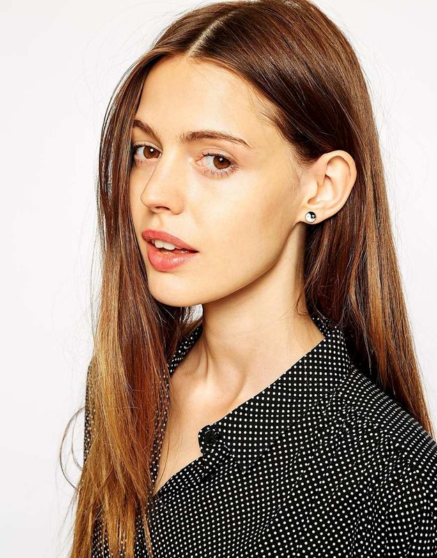 YIN YANG EAR STUDS - product image  