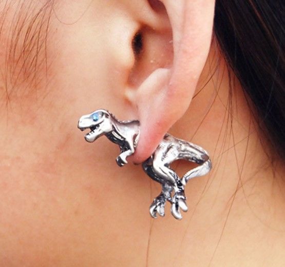 T-REX DOUBLE ENDED EARRING - product image  