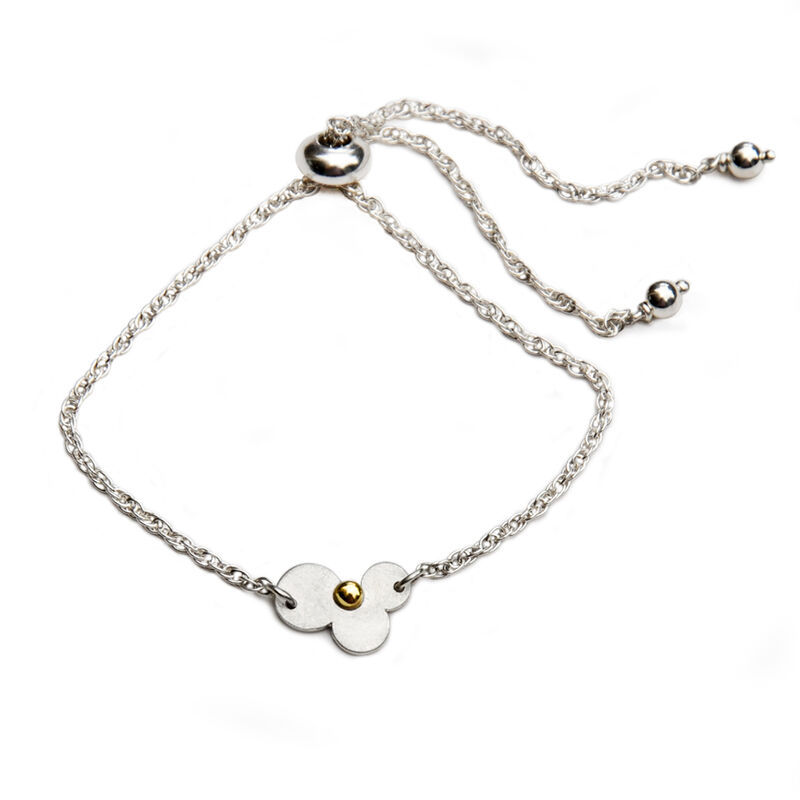 Sequin bracelet silver &amp; gold - product images  of 