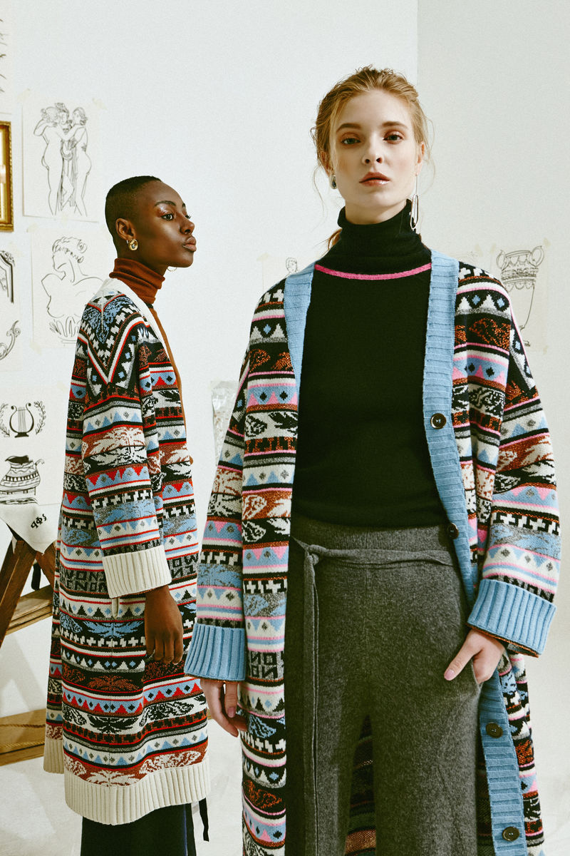 Oversized fairisle jumper Clearance
