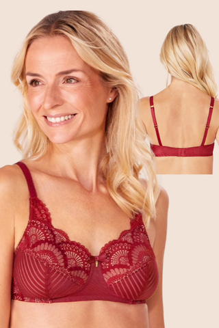 Karolina Mastectomy Bra Red - (34-44) - product images  of 