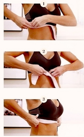 Bamboo & Cotton Bra Liners -  White 3 Pack - product images  of 