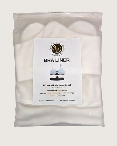 Bamboo & Cotton Bra Liners -  Cream 3 Pack - product images  of 