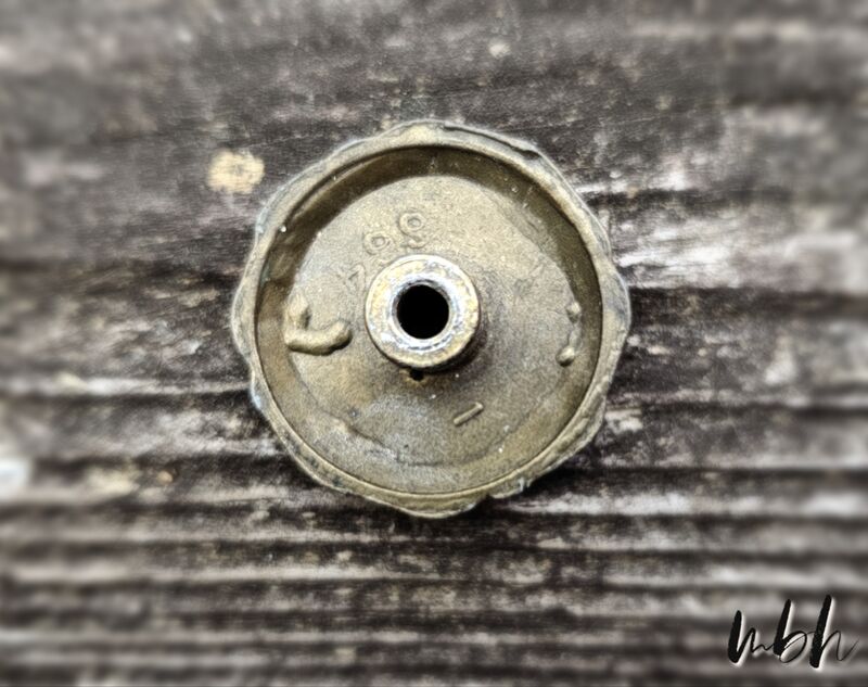 Keeler Brass Co Vintage French Provincial Brass Dresser Drawer Knob  - product images  of 