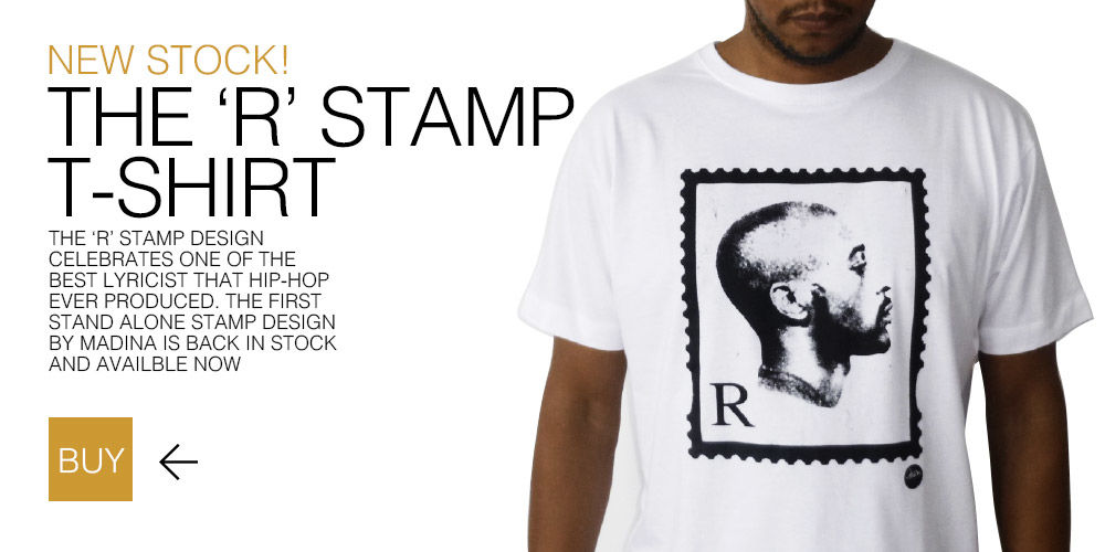 Rakim 'R' Stamp T-Shirt