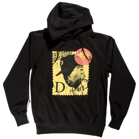 Limited,Edition,'D',Stamp,Hoodie,chuck d, heroes, stamp, hiphop, rap, public enemy, fight the power, hoodie, hoody, clothing, street wear