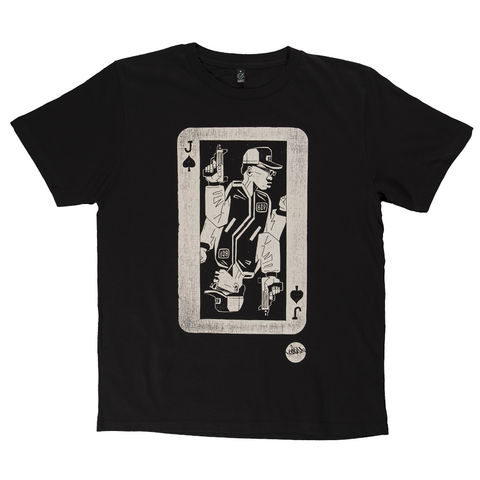Limited,Edition,'Jack,Of,Spades',T-Shirt, Hip-Hop, Design, Boogie Down Production, KRS-ONE, Jack Of Spades, Playing Card