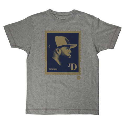 'JD',Stamp,(Limited,Edition),T-Shirt,JDilla, Stamp, TShirt, TShirts, Jay Dee, James Dewitt Yancey, Memorobilia, Detroit, HipHop
