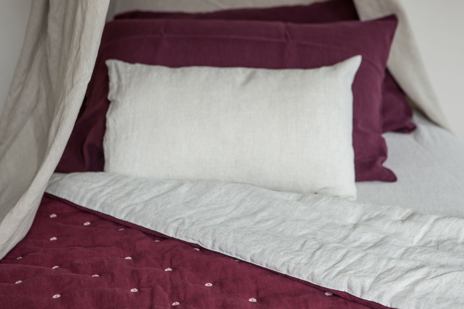 linen quilt blanket Collection OnceMilano Linen quilt blanket collection