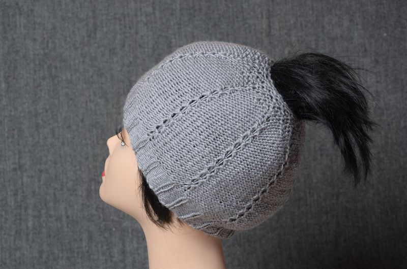 messy bun hat - product image
