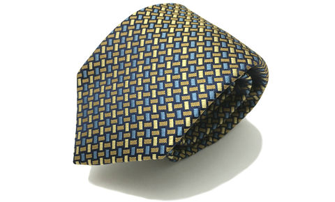 NOAH,blue yellow woven silk tie, blue yellow woven silk necktie, woven silk neckties uk, woven silk ties uk, silk ties for men, cravatta, 