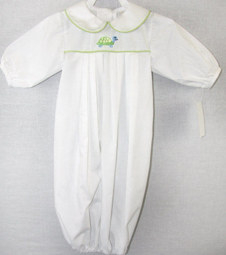 Baby Boy Coming Home Outfit, Baby Layette Daygown, Baby Dedication Gown 291849 - product images  of 