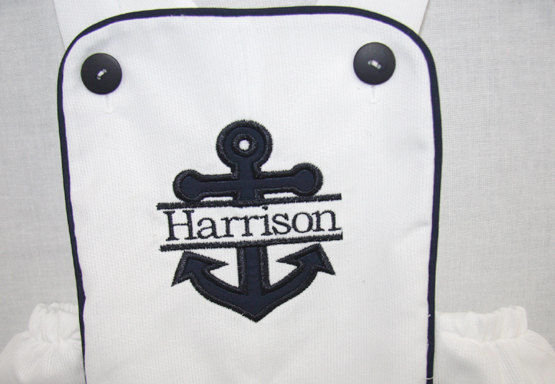 Baby Sailor Outfit, Nautical Clothing, Baby Boy Nautical Clothes 291910  - product images  of 