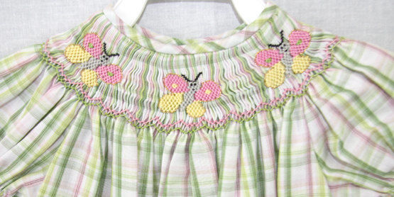 Smocked Baby Clothes |Smocked Clothing for Girls 412115 -A115 - product images  of 