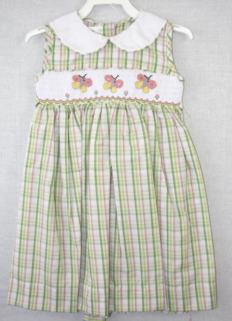 Smocked Dresses | Smocked Clothing | Girls Smocked Dresses 412103-A103 - product images  of 