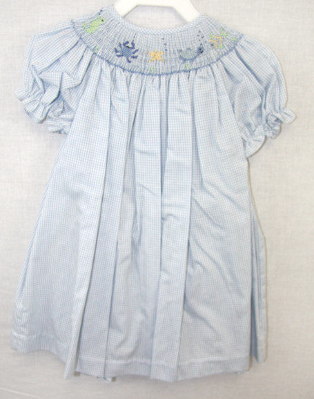 Smocked Dresses | Smocked Clothing | Smocked Baby Dresses 412055 -A043  - product images  of 