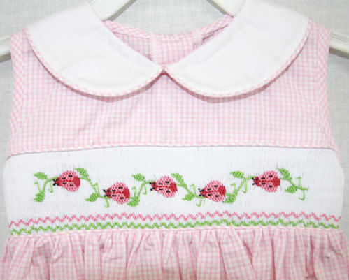 Girls Spring Dresses | Toddler Spring Dresses | Smocked Dress 412034 A017 - product images  of 
