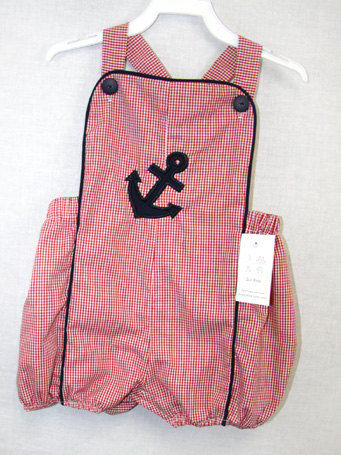 Nautical Baby Clothes | Sailor Outfit | Sunsuit | Baby Sunsuit 291888 - product images  of 