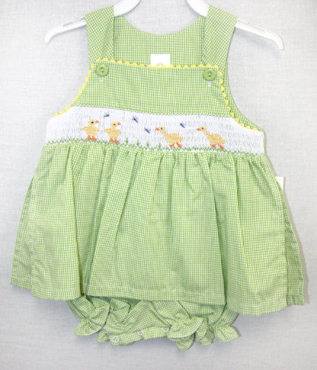 Smocked Sundress, Baby Girls Easter Outfit 412287-I136 - product images  of 