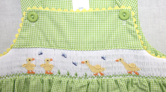 Smocked Sundress, Baby Girls Easter Outfit 412287-I136 - product images  of 