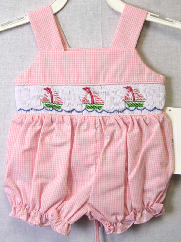 Smocked Outfits, Baby Girl Onesies, Smocked Baby Dresses 412461 - BB011 - product images  of 