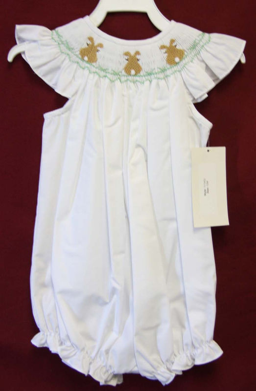 Easter Dresses, Smocked Dresses, Baby Girl Onesies 412508 - BB048 - product images  of 