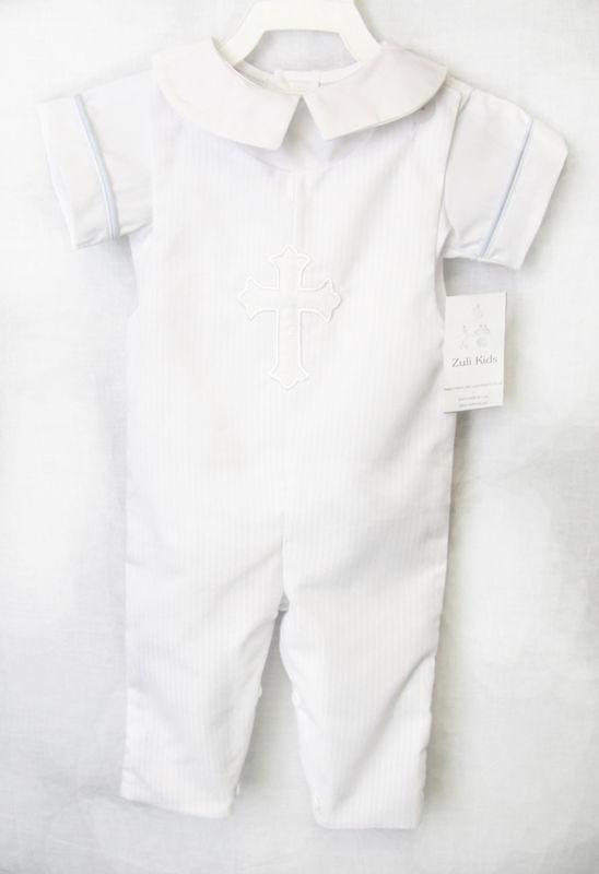  Baby Boy Baptism Romper | Baby Boy Baptism Outfit 292721 - product images  of 