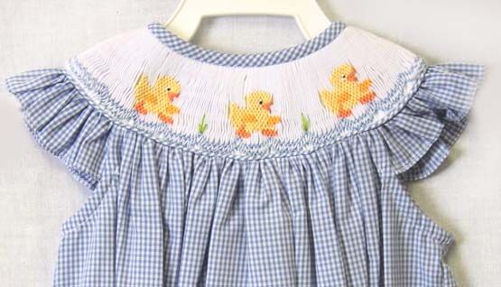 Smocked Baby Clothes | Smocked Bubbles | Zuli Kids Clothing 412537 - CC040 - product images  of 