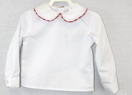 Boys White Dress Shirt, Kids Christmas Shirts 291655 - product images  of 