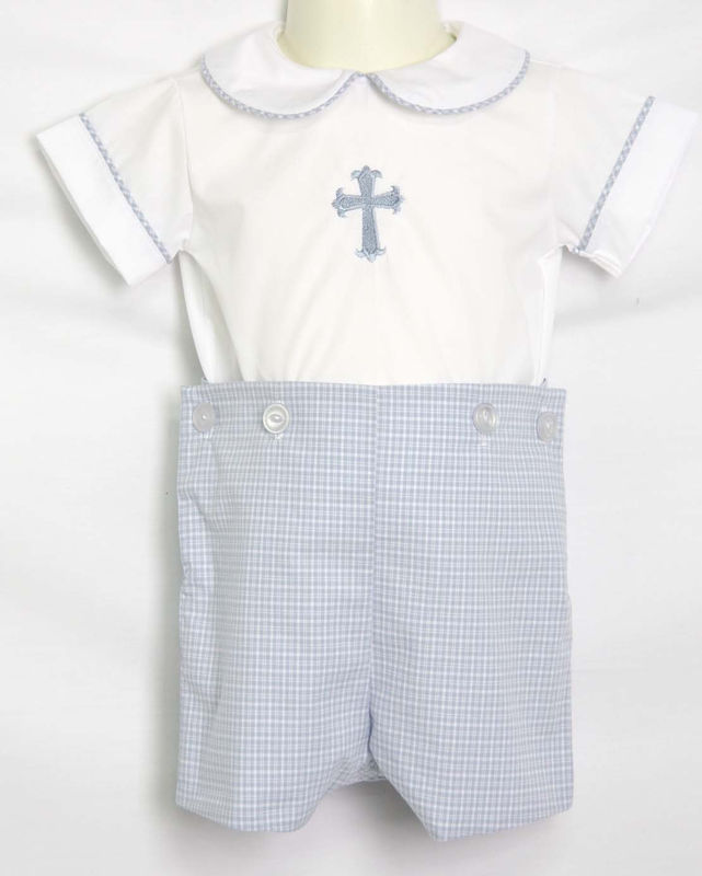 Baby Boy Christening Outfit, Dedication Outfit, Baby Boy Baptism Outfit 292571 - product images  of 