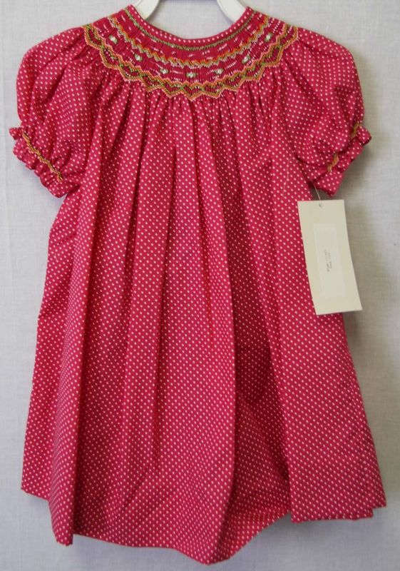 Smocked Dresses, Smocked Baby Girl Dress, Smocked Bishop Dress  412514-CC015 - product images  of 